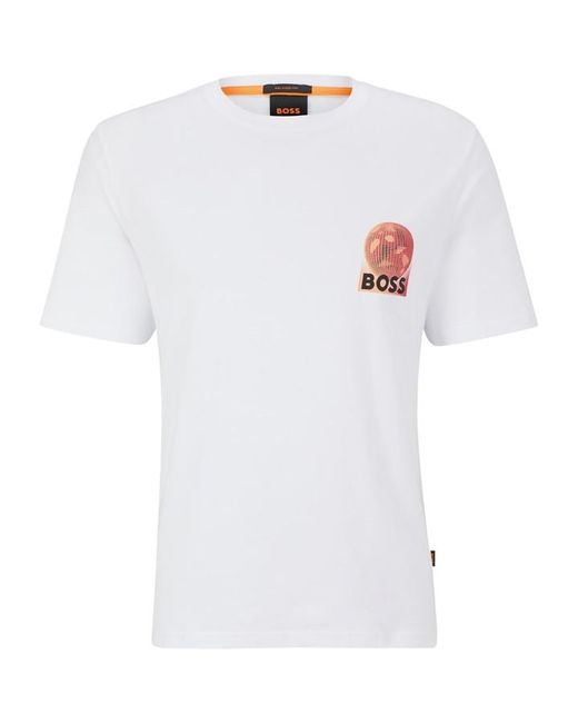 Boss Graphic Print T-Shirt