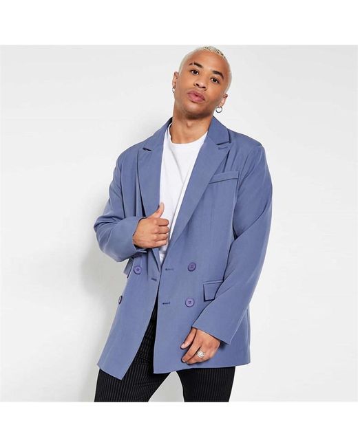 I Saw It First Premium Double Breasted Oversized Blazer