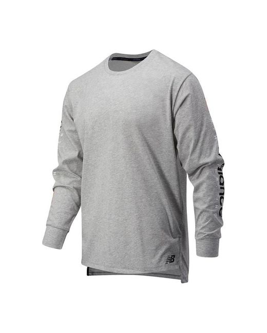 New Balance Graphic Long Sleeve T Shirt