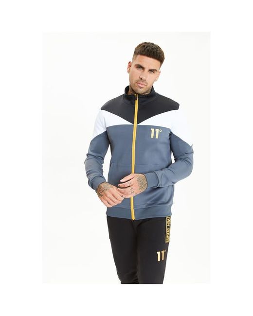 11 Degrees Panel Poly Track Jacket