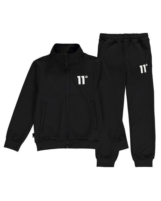 11 Degrees Poly Zip Track Suit