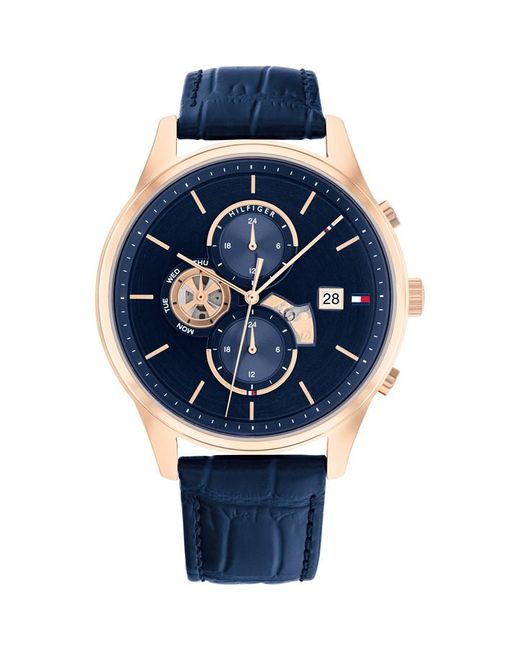 Tommy Hilfiger watch with leather strap