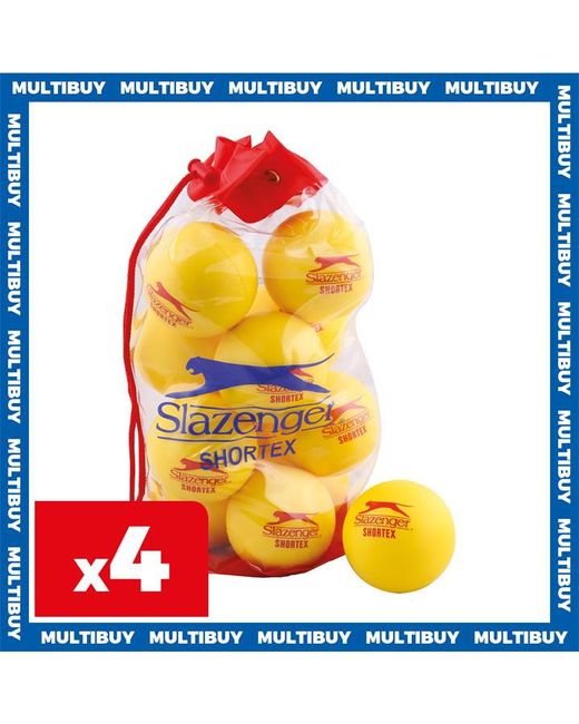 Slazenger 4 x Shortex Outdoor Balls