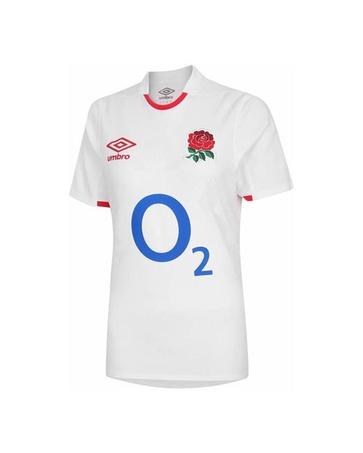 Umbro England Home Pro Rugby Shirt 2020 2021 Ladies