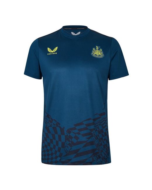 Castore Newcastle United Pre Match T Shirt 2023 2024 Adults