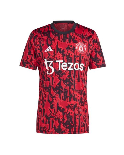 Adidas Manchester United Pre Match Shirt 2023 2024 Adults