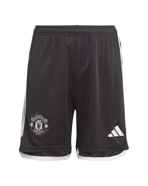 Adidas Manchester United Away Shorts 2023 2024 Junior