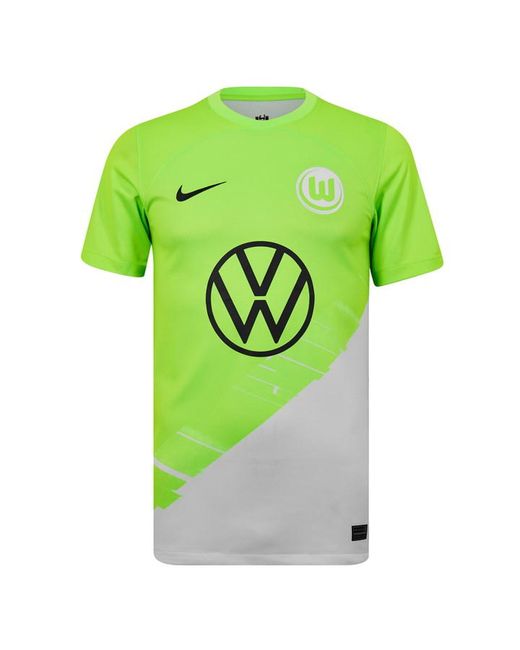 Nike Wolfsburg Home Shirt 2023 2024 Adults