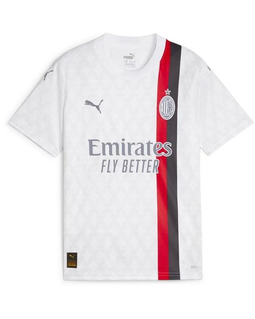 Puma AC Milan Away Shirt 2023 2024 Juniors