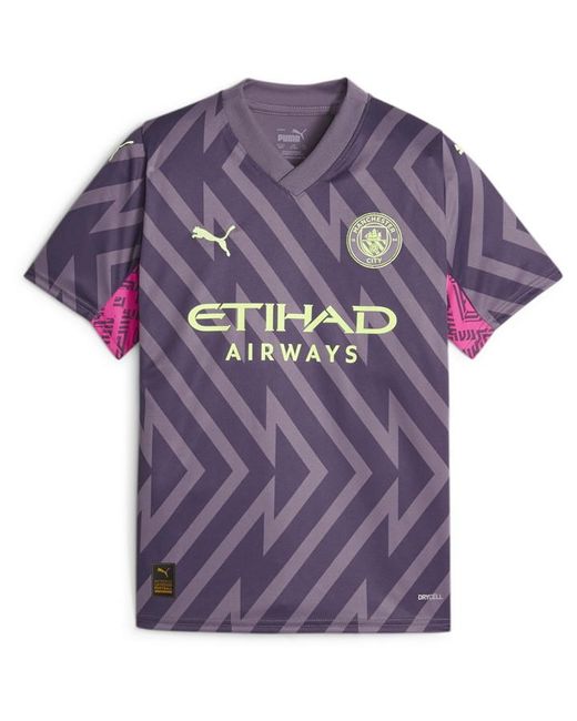 Puma Manchester City Goalkeeper Shirt 2023 2024 Juniors