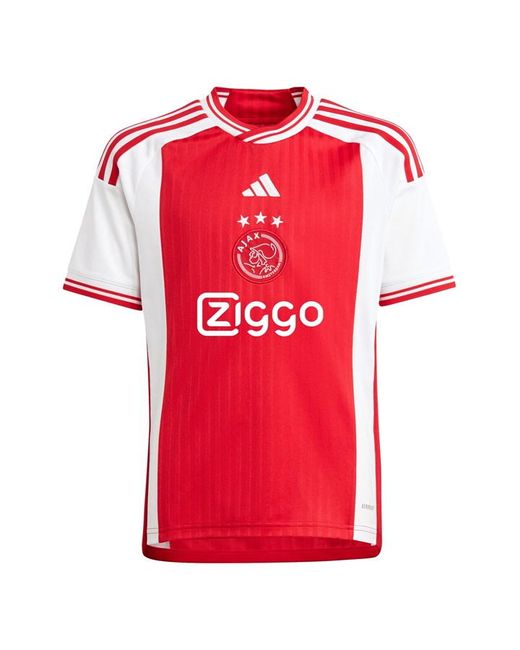 Adidas Ajax Amsterdam Home 2023 2024 Jersey Juniors