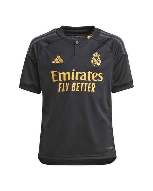 Adidas Real Madrid Third Shirt 2023 2024 Juniors