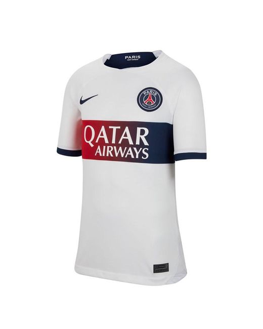 Nike Paris Saint Germain Away Shirt 2023 2024 Juniors
