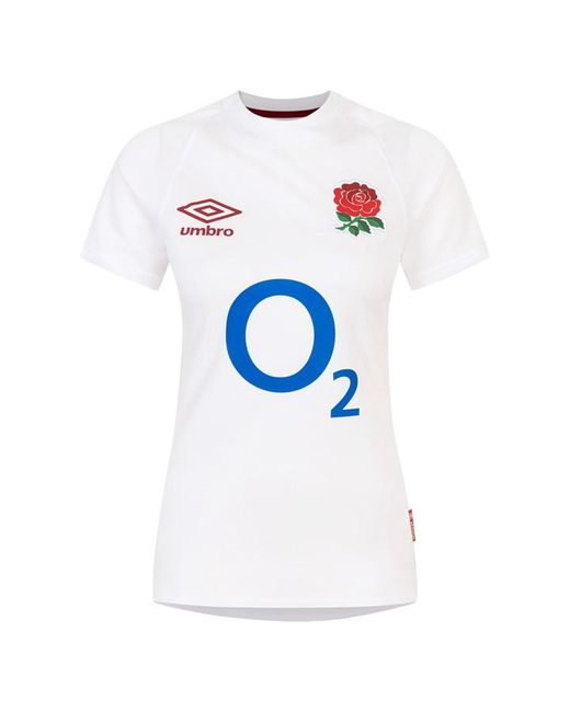 Umbro England Rugby Home Shirt 2023 2024 Adults