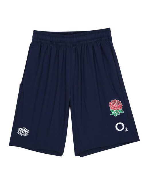 Umbro England Rugby Gym Shorts 2023 2024 Juniors