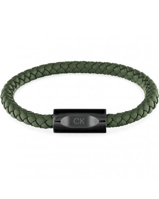 Calvin Klein Gents CKJ Bold Leathers Bracelet 35000572