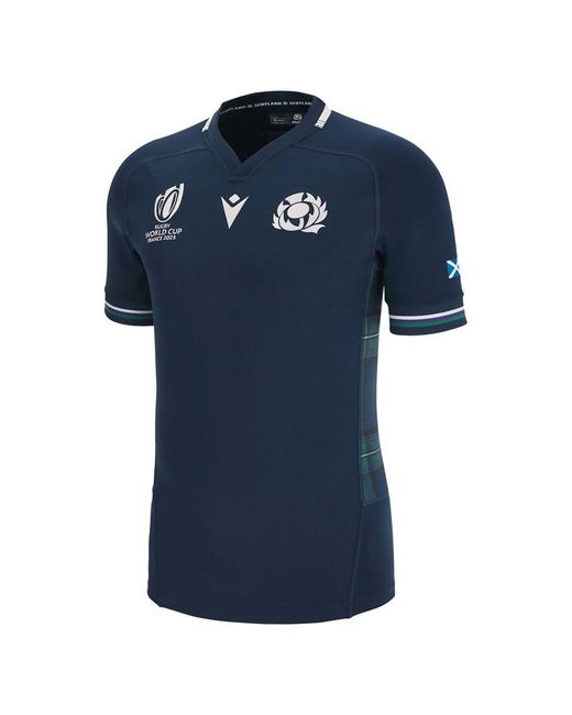 Macron Scotland Rugby Home Shirt 2023 2024 Adults