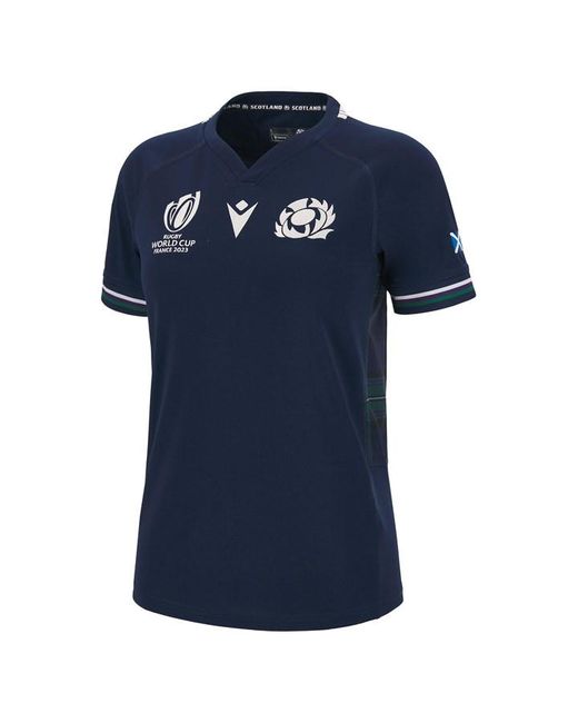 Macron Scotland Rugby Home Shirt 2023 2024
