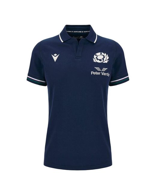 Macron Scotland Rugby Home 6 Nations Shirt 2023 2024