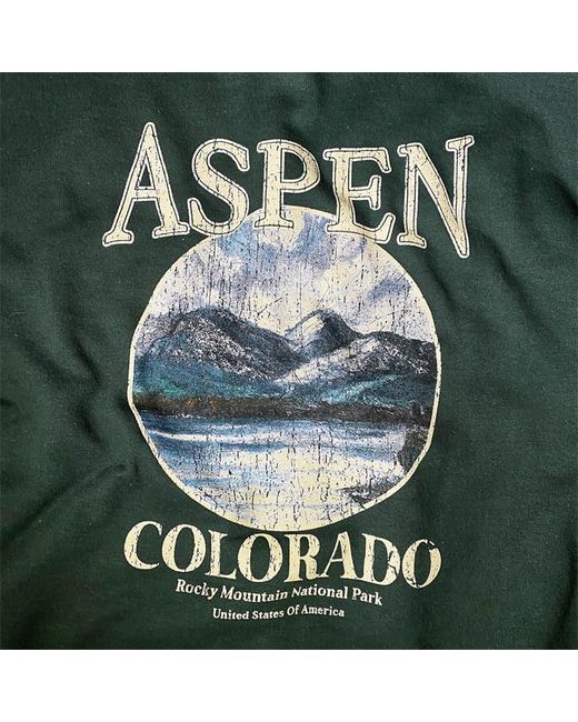 Missguided Aspen Colorado Graphic Sweatshirt
