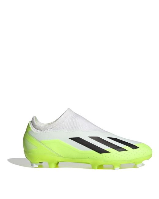 Adidas X.3 Laceless Junior Firm Ground Football Boots
