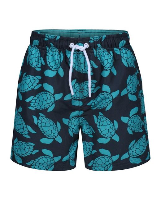 Ript Turtle Print Swim Shorts