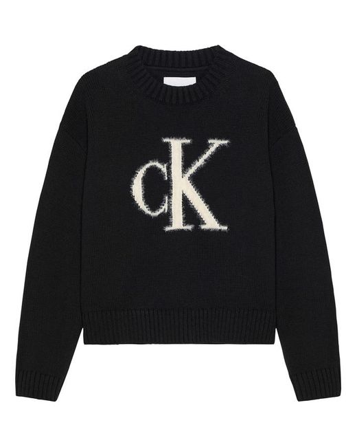 Calvin Klein Jeans Fluffy Monogram Sweater