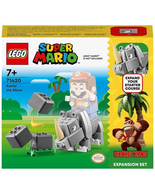 Lego 71420 Super Mario Rambi Rhino Expansion Set
