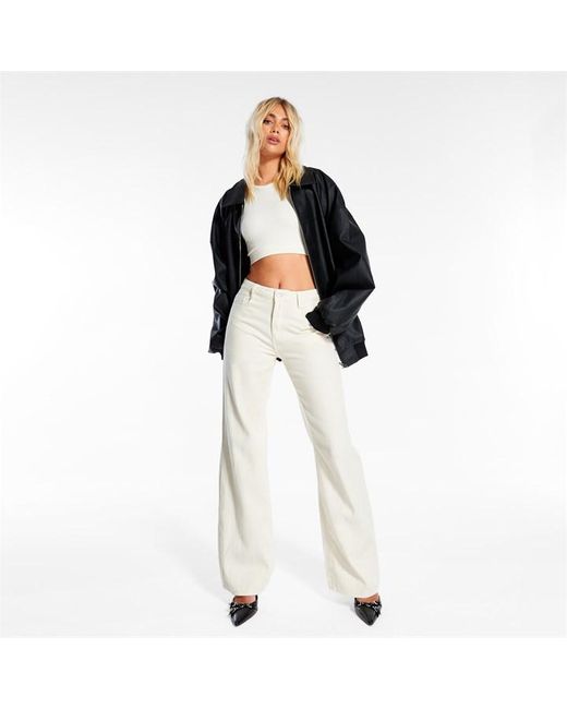 Missguided Mid Rise Loose Dad Jeans