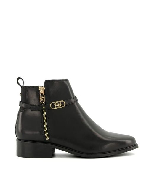 Dune London Pup Flat Ankle Boots