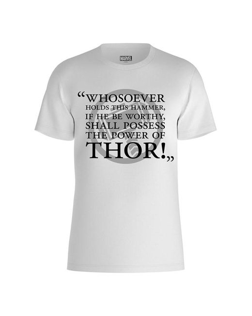 Marvel The Power of Thor Quote T-Shirt