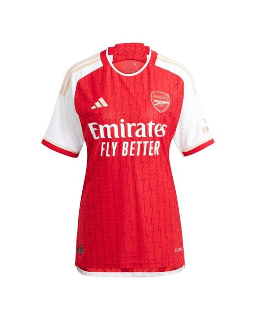 Adidas Arsenal Authentic Home Shirt 2023 2024 Adults