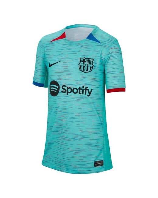 Nike Barcelona Third Shirt 2023 2024 Juniors