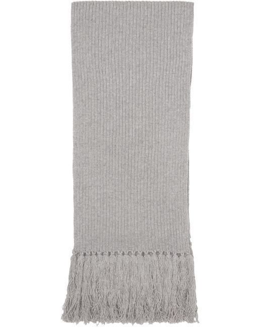 Marc Jacobs Grey Cashmere Scarf
