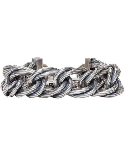 Goti Twisted Curb Chain Bracelet