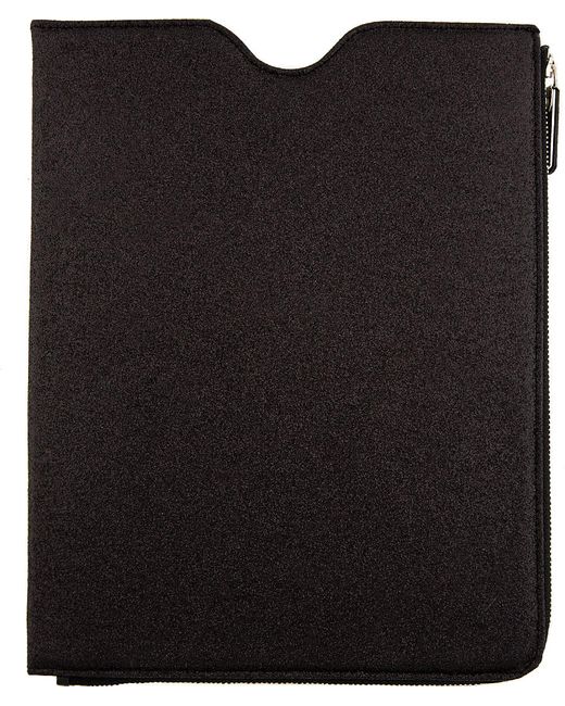 Maison Margiela SSENSE Exclusive Black Glitter iPad Case