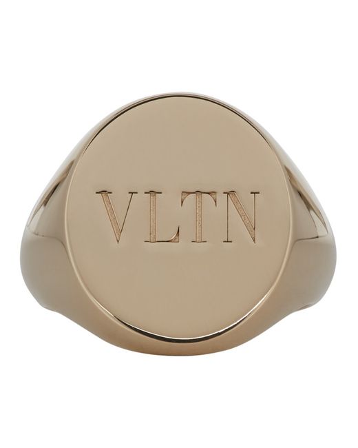 Valentino Gold Garavani VLTN Signet Ring