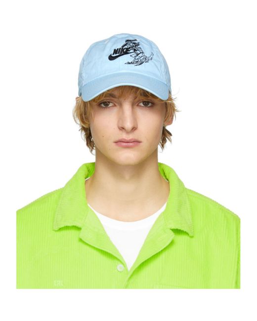 Erl Blue Nike Edition Six-Panel Witch Cap