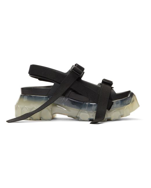 Rick Owens and Transparent Tractor Sandals