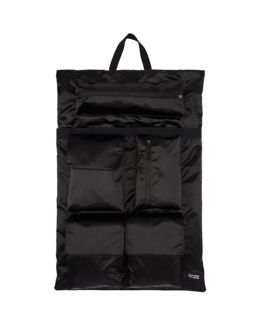 Raf Simons Black and Pink Eastpak Edition Poster Backpack