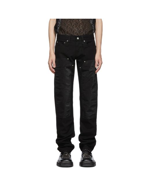 Helmut Lang Black Masc Lo Utility Jeans