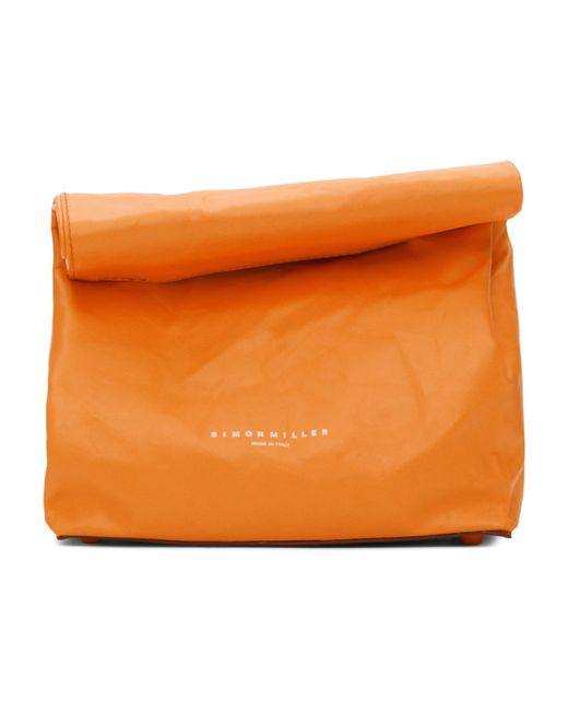 Simon Miller Orange Small Lunch Bag 20 Clutch