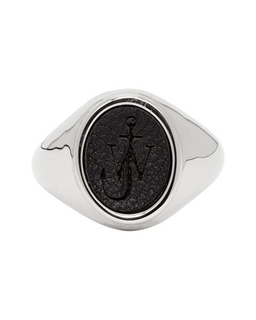 J.W.Anderson Silver and Signet Ring