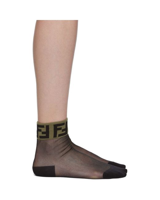 Fendi Sheer Forever Socks