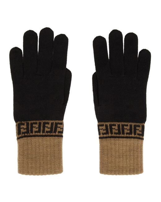 Fendi and Black Forever Gloves