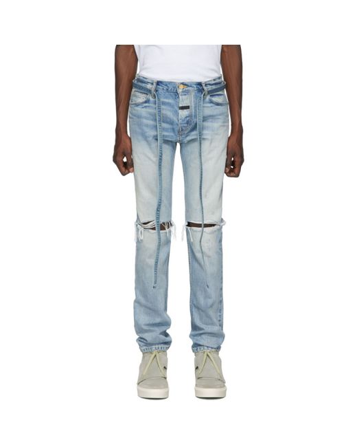 Fear Of God Indigo Slim Jeans