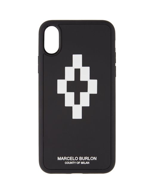 Marcelo Burlon County Of Milan Black and White 3D iPhone X