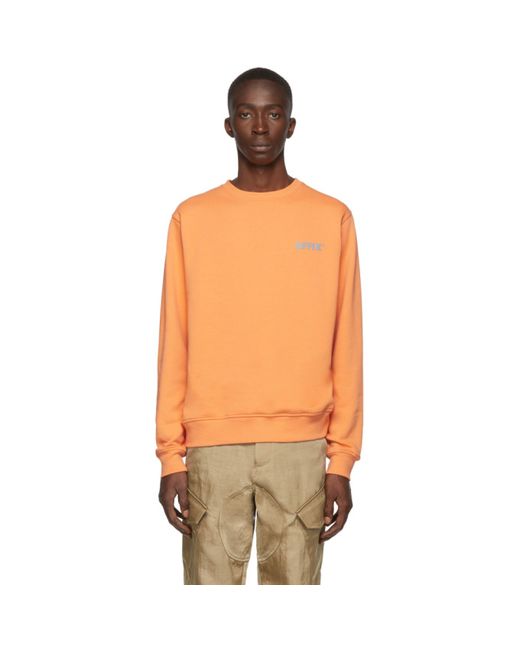 Affix Orange Basic Sweatshirt