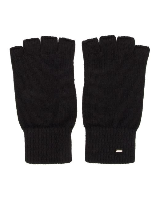 Saint Laurent Wool Fingerless Gloves