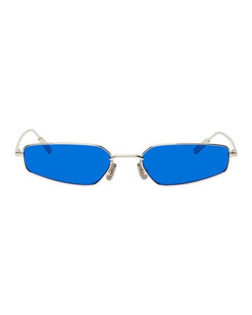 Ambush Silver and Blue Astra Sunglasses